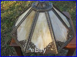 B&h Slag Glass Lamp Shade