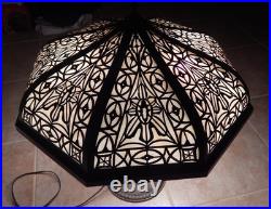 Beautiful Victorian Slag Parlor Bronze Lamp The Best