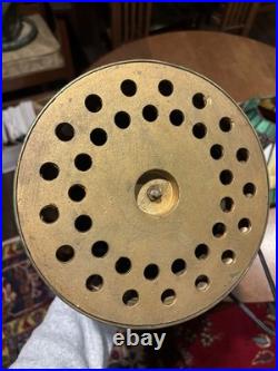 Bradley Hubbard Arts Crafts Leaded Vintage Slag Glass Antique Lamp Handel Era