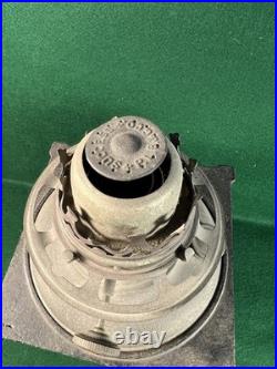 Bradley & Hubbard Lantern Cast Iron Green Slag Glass