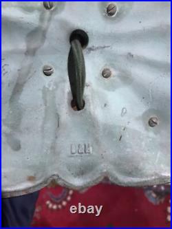 Bradley Hubbard Leaded Slag Glass Antique Vintage Arts Crafts Lamp Handel Era Bradley Hubbard Leaded Slag Glass Antique Vintage Arts Crafts Lamp Handel Era