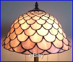 Bradley Hubbard Leaded Slag Glass Table Lamp B&H 260