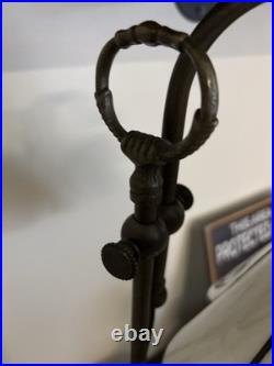 Celtic Tiffany Style Slag Glass Desk Lamp