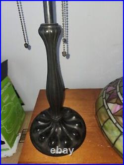 Duffner & Kimberly Leaded Slag Glass Arts & Crafts Lamp Handel Tiffany Era Duffner & Kimberly Leaded Slag Glass Arts & Crafts Lamp Handel Tiffany Era