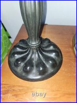 Duffner & Kimberly Leaded Slag Glass Arts & Crafts Lamp Handel Tiffany Era Duffner & Kimberly Leaded Slag Glass Arts & Crafts Lamp Handel Tiffany Era