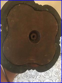 Duffner & Kimberly leaded lamp, Slag, Stained glass shade, Arts Crafts, Handel Era Duffner & Kimberly leaded lamp, Slag, Stained glass shade, Arts Crafts, Handel Era