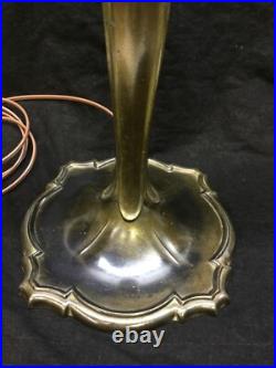 Empire Electric Chicago Lamp Base for Stained Glass Slag Glass Painted Shade