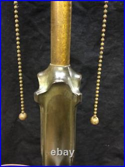 Empire Electric Chicago Lamp Base for Stained Glass Slag Glass Painted Shade