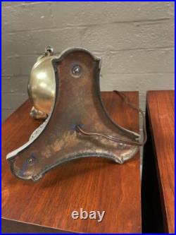 Empire Lamp Co. Slag Glass Lamp Base Lion Paw Feet