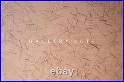 GORGEOUS! SLAG GLASS MCM TABLE LAMP LIGHT UP BASE VTG 50S 60s ATOMIC MID CENTURY