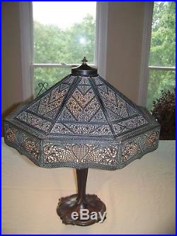 Gorgeous Slag Glass Lamp