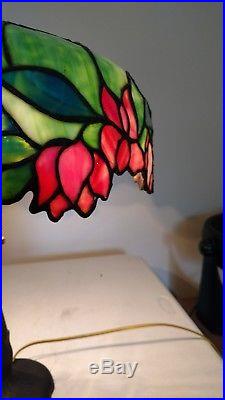 Handel Lamp with Slag Glass shade