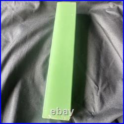 Jadeite Slag Glass Lamp Spacers 8in Houze Akro Agate Art Deco Antique VTG