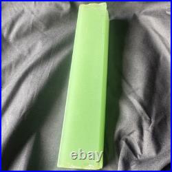 Jadeite Slag Glass Lamp Spacers 8in Houze Akro Agate Art Deco Antique VTG