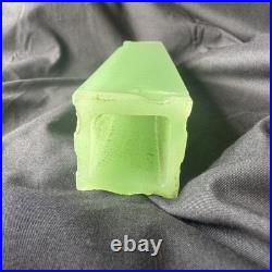 Jadeite Slag Glass Lamp Spacers 8in Houze Akro Agate Art Deco Antique VTG