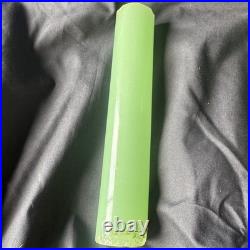 Jadeite Slag Glass Lamp Spacers 8in Houze Akro Agate Art Deco Antique VTG