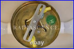 LIGHTOLIER ATOMIC MODERN BOWTIE SLAG GLASS SCONCE ARCHITECTURAL WALL Lamp 1950's