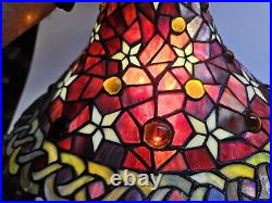 Lamp Shade Trumpet Style Slag Glass Ceiling Shade