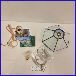 New Golf Theme Stained Slag Glass Night Table Desk Lamp