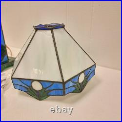 New Golf Theme Stained Slag Glass Night Table Desk Lamp