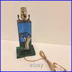 New Golf Theme Stained Slag Glass Night Table Desk Lamp