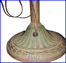 Nice Antique Lamp Base for your Leaded Slag Stained Glass Shade