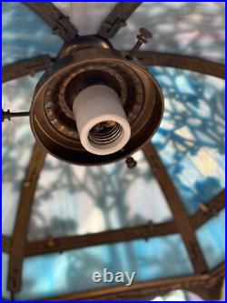 Nunziato Paletta Slag Glass Hanging Lamp