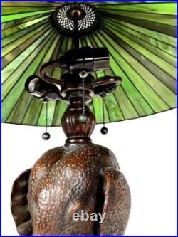 RARE Vintage Fredrick Cooper Slag Glass Elephant Lamp RARE Vintage Fredrick Cooper Slag Glass Elephant Lamp