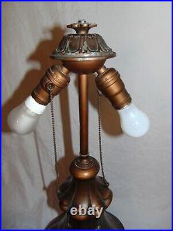 Rare Arts Craft Caramel Slag Glass Lamp Terracotta Hammered Copper Finish Flower Rare Arts Craft Caramel Slag Glass Lamp Terracotta Hammered Copper Finish Flower