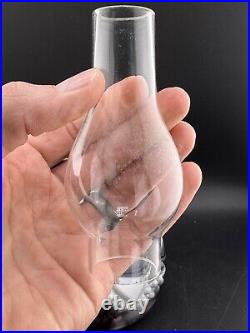 Rare HTF Purple Slag Glass Bundling Lamp Imperial Glass No Chips