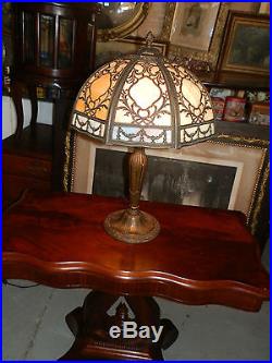 Rare-ornate-antique-victorian-two-color-slag-glass-lamp Rare-ornate-antique-vi