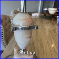 SLAG Glass Vintage Lamp Art Deco Beautiful SLAG Glass Vintage Lamp Art Deco Beautiful
