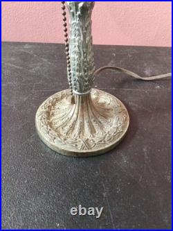 Salem Bros Art Nouveau Boudoir Camel Slag Glass Table Lamp Working Salem Bros Art Nouveau Boudoir Camel Slag Glass Table Lamp Working