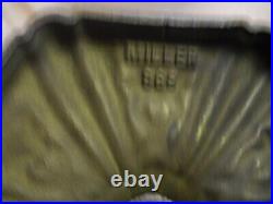 Signed Miller 963 Antique Slag Glass Table Lamp 19 Tall Rare