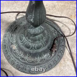 Slag Glass Floor Lamp