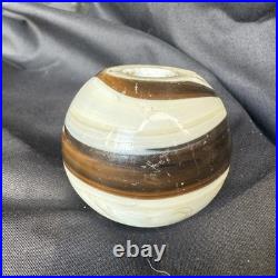 Slag Glass Lamp Spacers Houze Akro Agate Antique Vintage Art Deco Lamp Parts