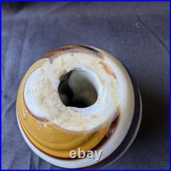 Slag Glass Lamp Spacers Houze Akro Agate Antique Vintage Art Deco Lamp Parts B