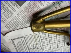 Slag glass lamp Bradley and Hubbard