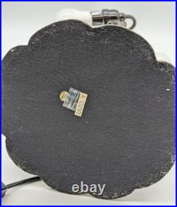 Tiffany Style Lotus Water Lily Flower Slag Glass Mosaic Reproduction Table Lamp