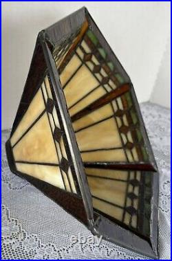 Tiffany Style Stained Slag Glass Lamp Shade 14 Six Side Table Lamp Shade