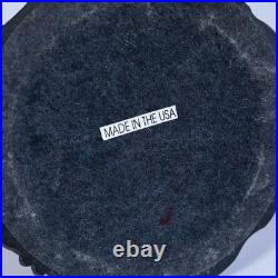 Tiffany-Style Stained Slag Glass water lily pond Table Lamp Floral Mosaic USA