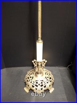 Uranium Slag Glass Floor Lamp