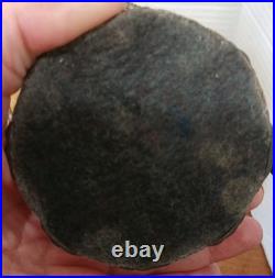 VTG Tulip Edwardian-Style Accent Lamp Bronze Base 6 Panel Caramel Slag Shade