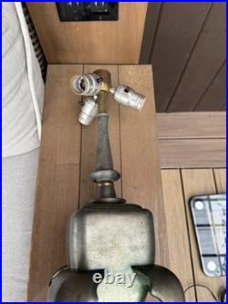 Very Unique Signed Miller Slag Glass Lamp