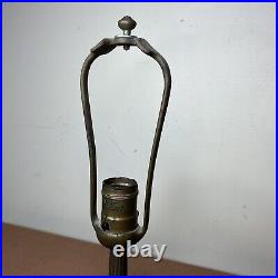 Vintage Aladdin Marbled Slag Glass Table Lamp