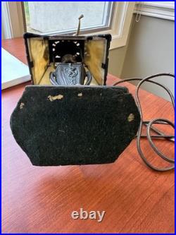 Vintage Antique 1900s Art Deco Slag Glass Boudoir Lamp 15.5 RARE Cherubs