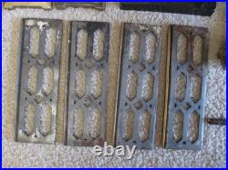 Vintage Antique Cast Iron Mission Slag Glass Table Lamp Parts Or Repair B&h Era