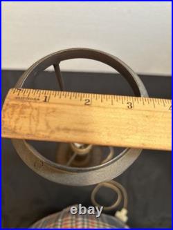 Vintage Lamp Base Miller for Slag Glass Shade With 3 1/4 Opening