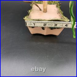 Vintage Mid-Century Venetian Slag Glass Flower Lamp-Elegant Handcrafted Beauty Vintage Mid-Century Venetian Slag Glass Flower Lamp-Elegant Handcrafted Beauty