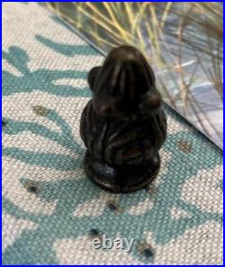 Vintage Rare Grafofoni Columbia Slag Glass Painted Revival Table Lamp